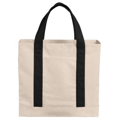 Cotton Canvas Two Tone Tote Thumbnail