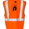 Class 2 Economy Vest with Zipper Front Thumbnail