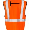 Class 2 Economy Vest with Zipper Front Thumbnail