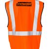 Class 2 Economy Vest with Zipper Front Thumbnail