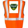 Class 2 Economy Vest with Zipper Front Thumbnail