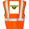 Class 2 Economy Vest with Zipper Front Thumbnail