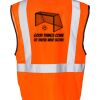 Class 2 Economy Vest with Zipper Front Thumbnail