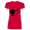 Ladies' SoftStyle® Fitted V-Neck T-Shirt Thumbnail