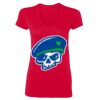 Ladies' SoftStyle® Fitted V-Neck T-Shirt Thumbnail