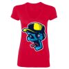 Ladies' SoftStyle® Fitted V-Neck T-Shirt Thumbnail