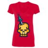 Ladies' SoftStyle® Fitted V-Neck T-Shirt Thumbnail