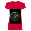 Ladies' SoftStyle® Fitted V-Neck T-Shirt Thumbnail