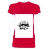 Ladies' SoftStyle® Fitted V-Neck T-Shirt Thumbnail