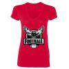 Ladies' SoftStyle® Fitted V-Neck T-Shirt Thumbnail