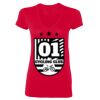 Ladies' SoftStyle® Fitted V-Neck T-Shirt Thumbnail