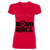 Ladies' SoftStyle® Fitted V-Neck T-Shirt Thumbnail