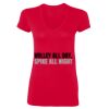 Ladies' SoftStyle® Fitted V-Neck T-Shirt Thumbnail