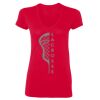 Ladies' SoftStyle® Fitted V-Neck T-Shirt Thumbnail