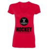 Ladies' SoftStyle® Fitted V-Neck T-Shirt Thumbnail